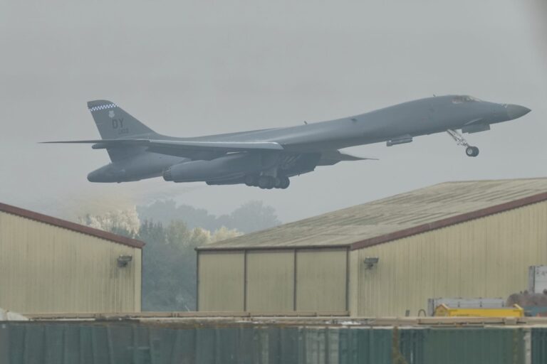 Air Force removes all bombers from British base after a planned terror attack was foiled