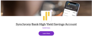Rakuten: $100/10,000 when opening Synchrony Savings Account (Must Deposit $1,000)