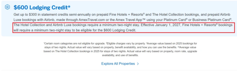 American Express Fine Hotels & Resorts Credit To Require Two Night Stay, Will Include AirBnB Luxe Properties + $250 AirBnB Experiences Credit