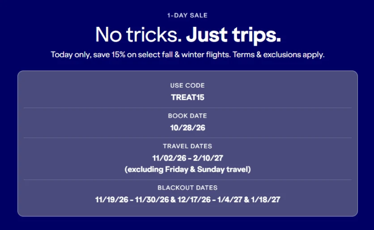 15% Off With Promo Code TREAT15